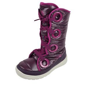 The North Face Destiny Down Womens Bootie Purple Winter Waterproof